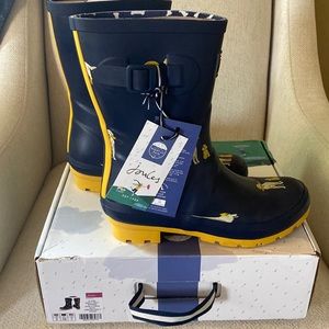 Joules Molly Welly in Raindogs Print